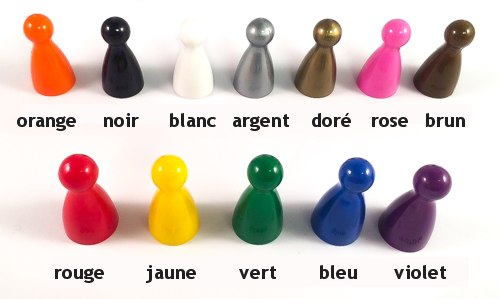 Plastics for Games Colored Plastic Boardgame Components